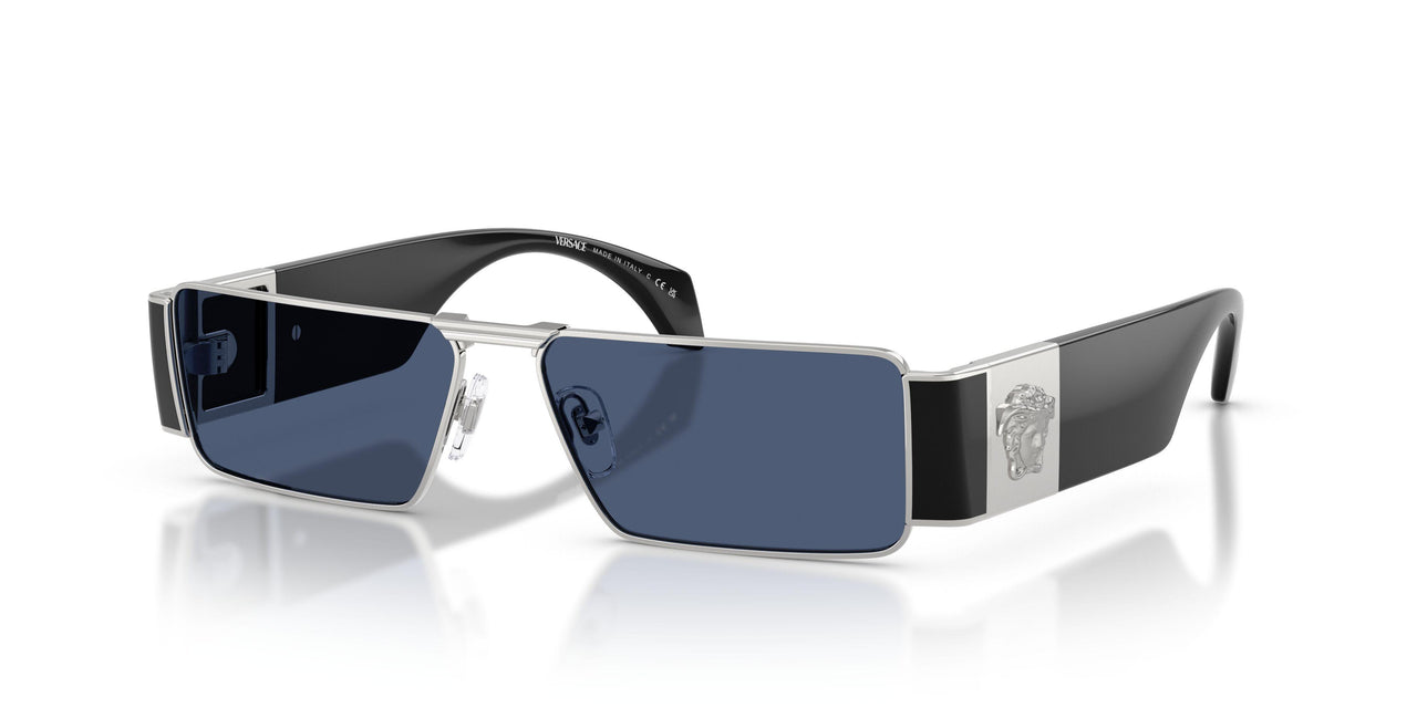 100080 - Silver - Dark Blue