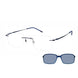 Charmant Pressure Mount TI16732 Eyeglasses