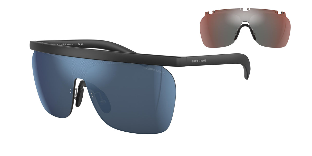 504255 - Black - Dark Blue Mirror Blue