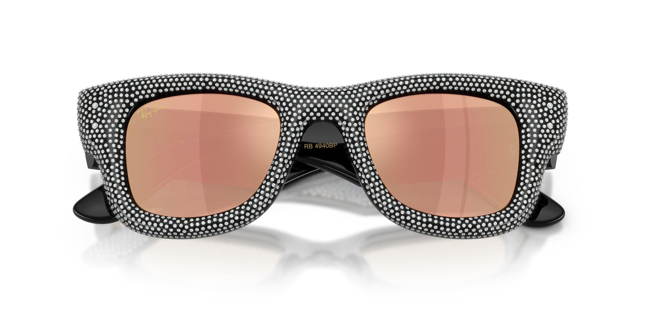 68657J - Black - Dark Brown/rose Gold