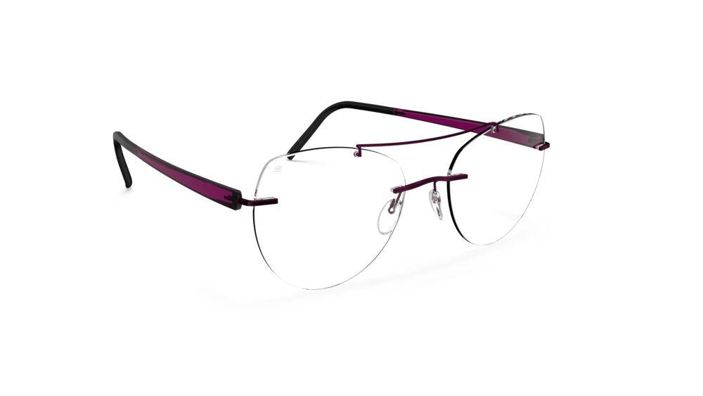 Silhouette The Sky Color Groove Demo Rimless 5600 Eyeglasses