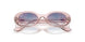 7218U0 - Pink - Clear Gradient Blue Mirror Red