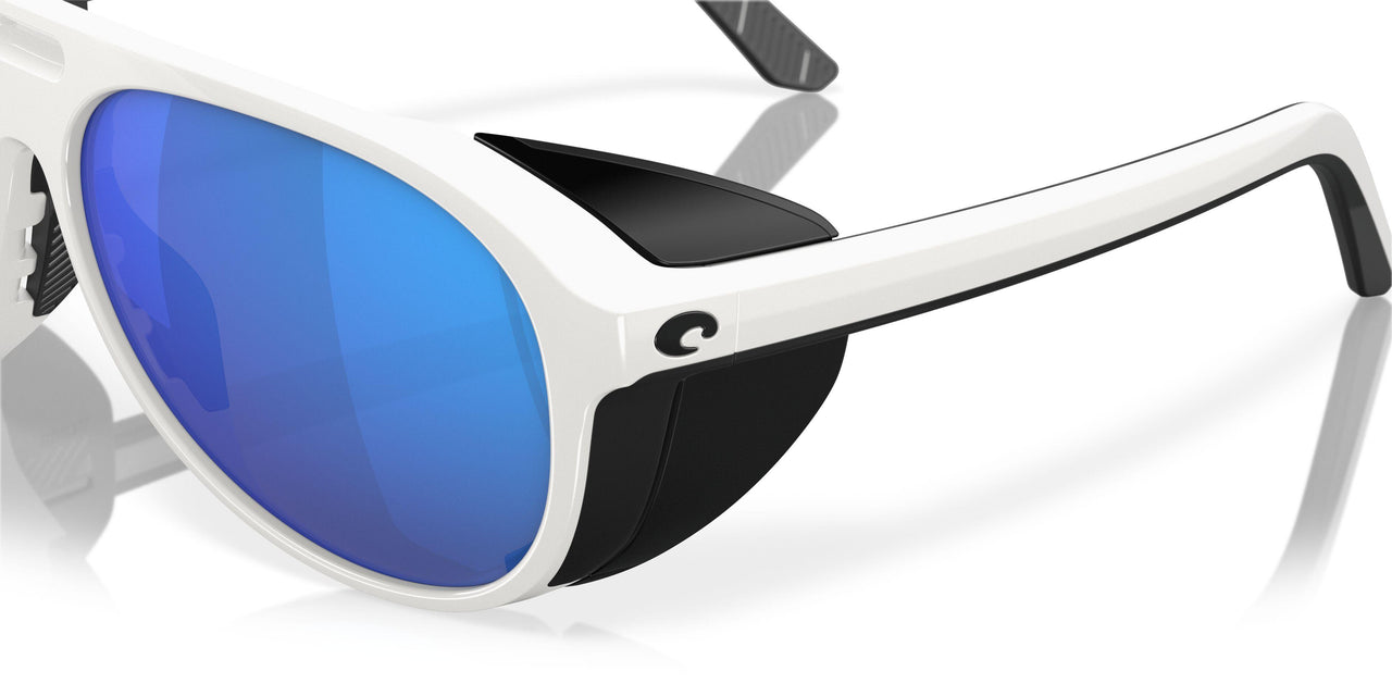911709 - White - Blue Mirror