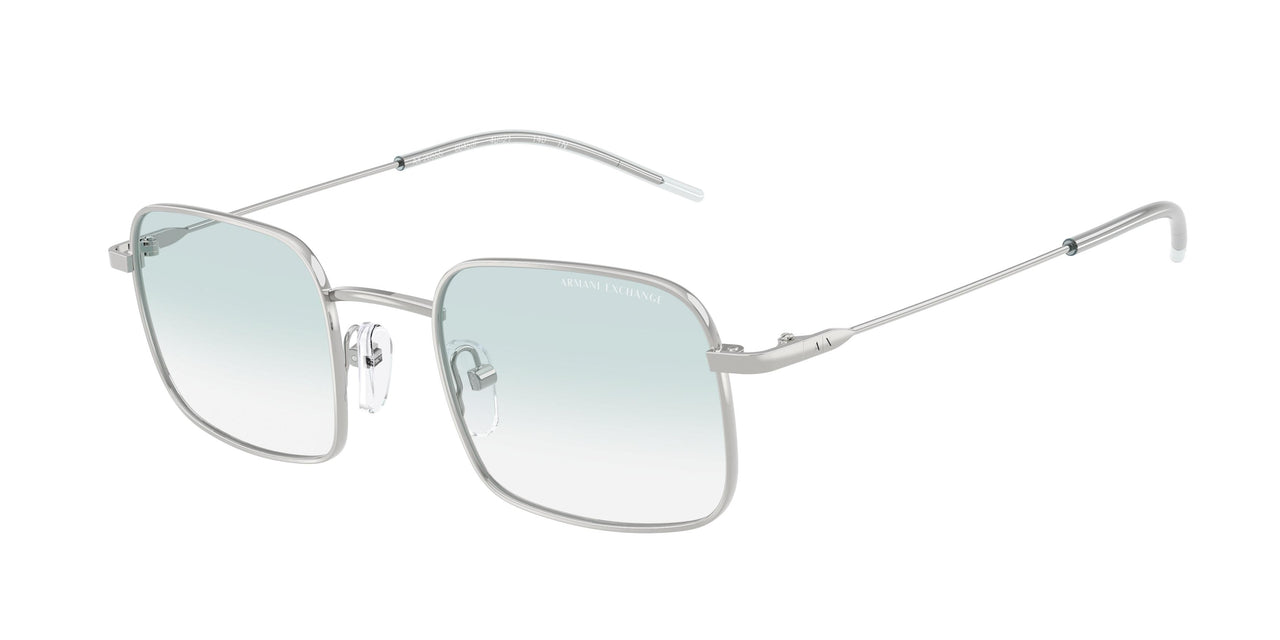 60453F - Silver - Clear Gradient Light Blue