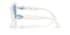 100355 - White - Light Blue Mirror Silver