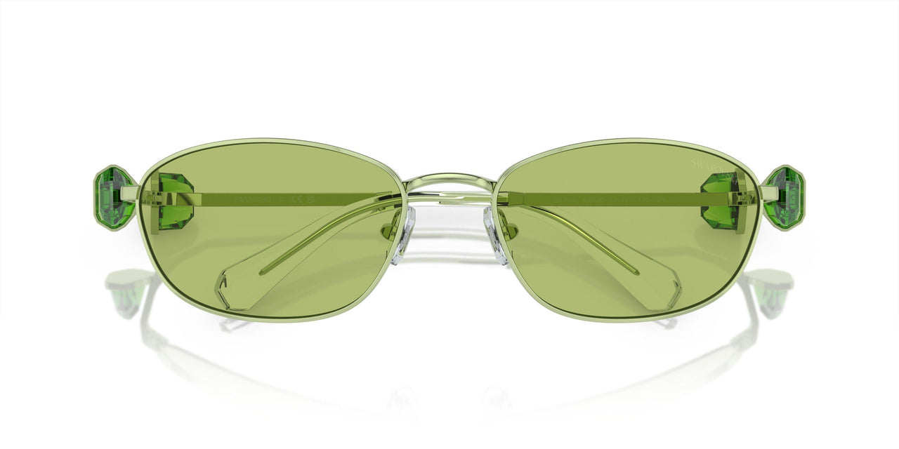 400630 - Green - Light Green Mirror Silver Internal