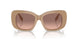 399013 - Beige - Pink Gradient Dark Brown