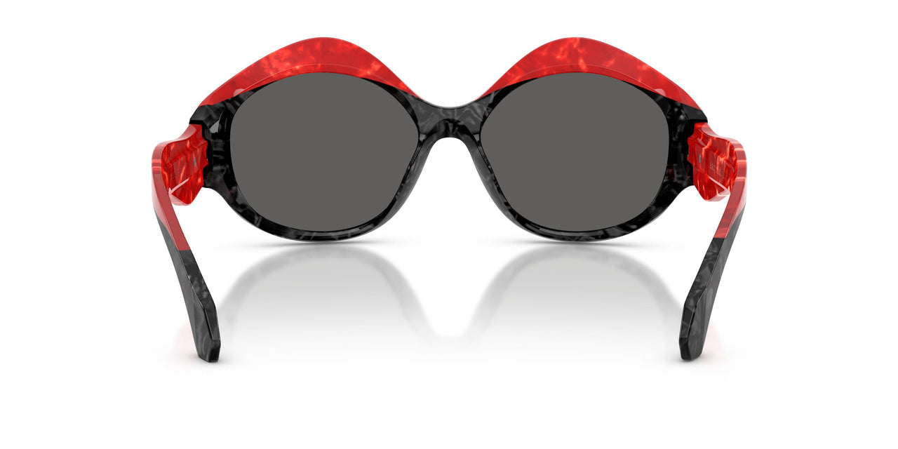 0002S4 - Red - Dark Grey