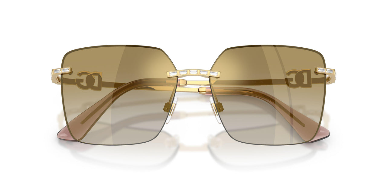 02/6E - Gold - Grad Light Brown Mirror Gold