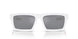 17S40A - White - Light Blue Mirror Silver