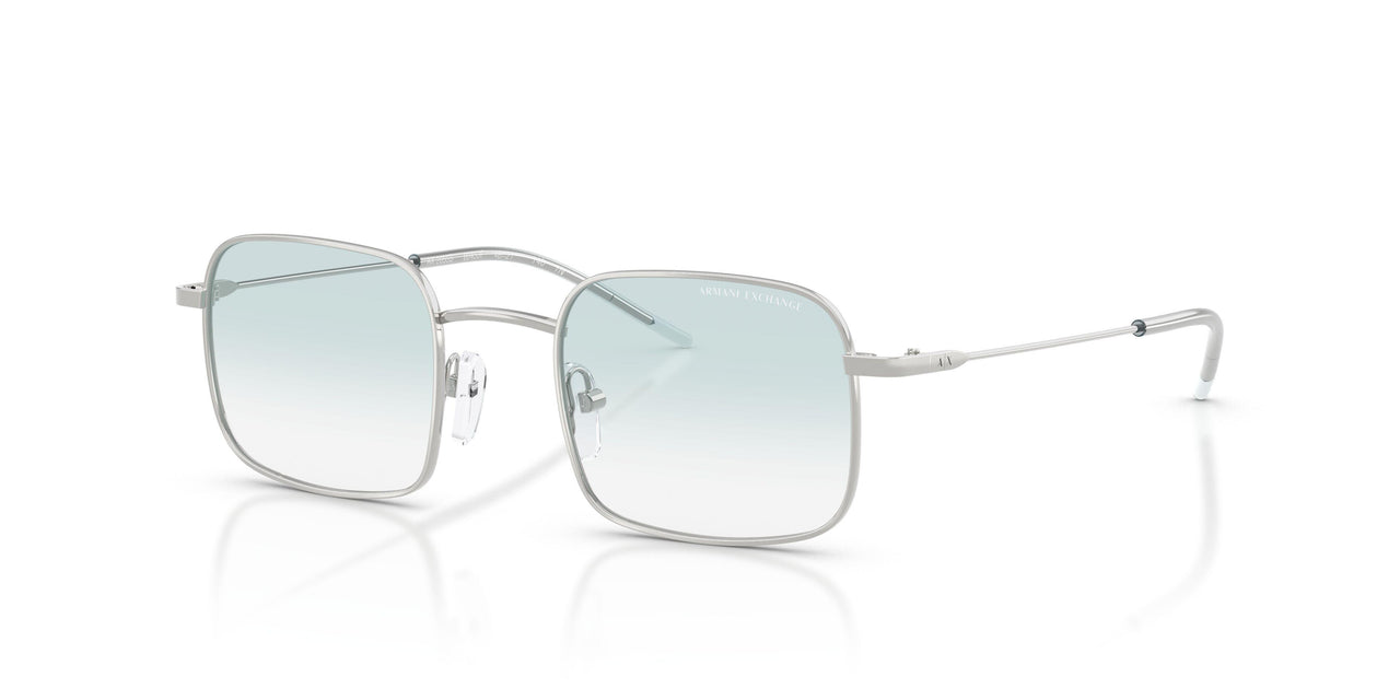 60453F - Silver - Clear Gradient Light Blue