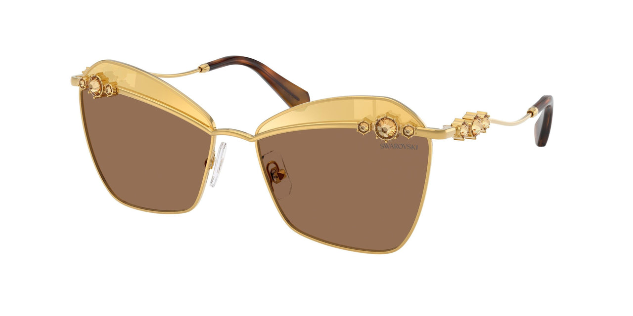 4007TO - Yellow - Brown Swarovski Gold