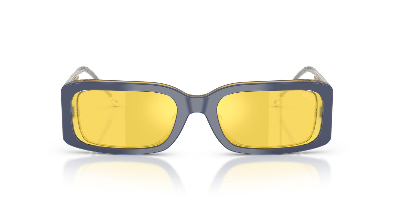 2046V9 - Yellow - Grey Mirror Silver
