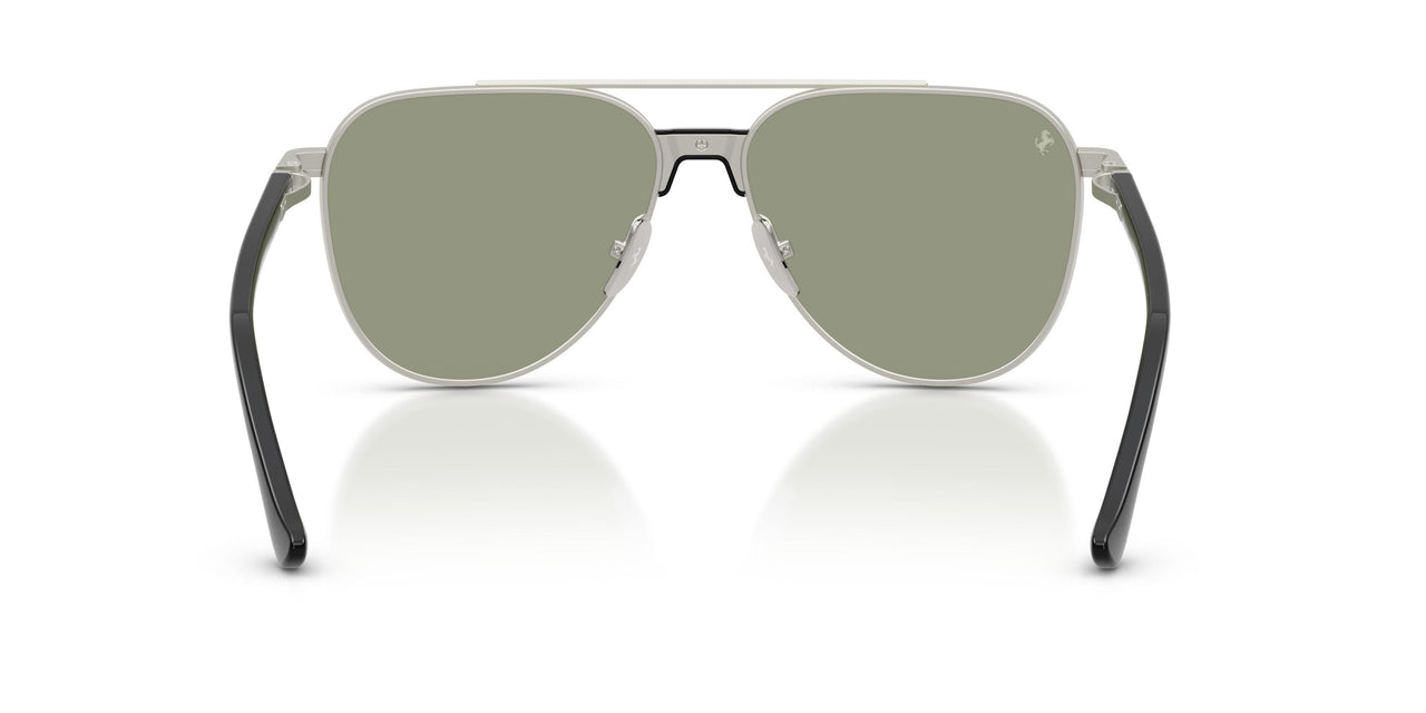 312/C7 - Silver - Dark Green/red
