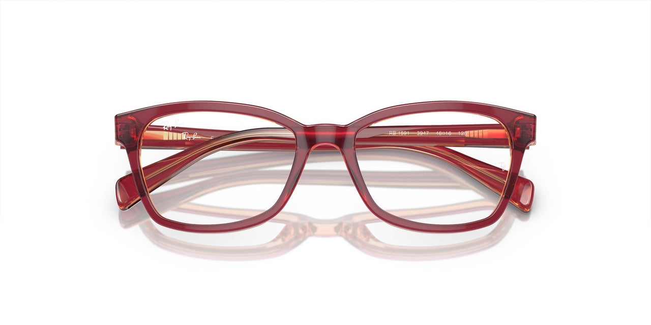 3947 - Top Red & Violet & Orange - Clear