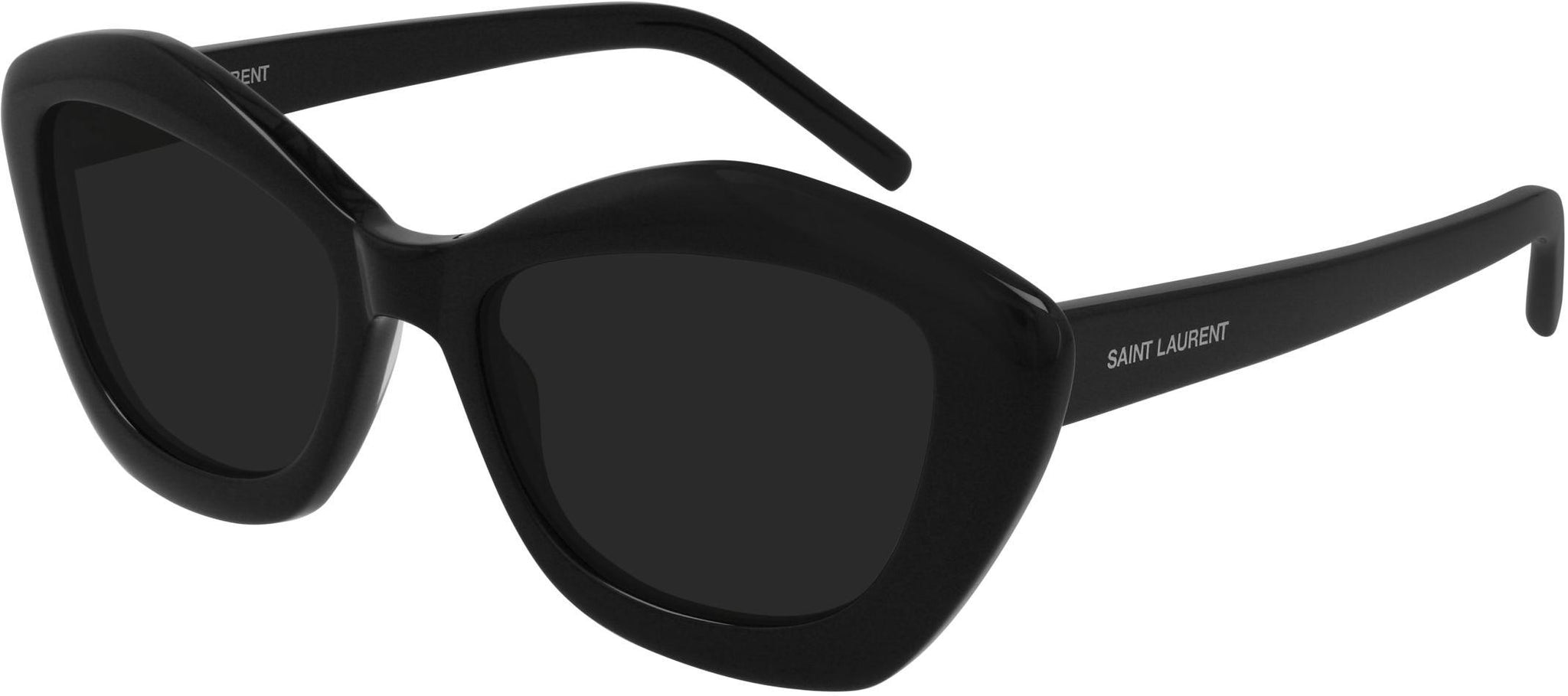 SAINT LAURENT ヴィニル YSL Saint Laurent Monogram V字縫線魚子醬牛皮金LOGO斜肩/手拿