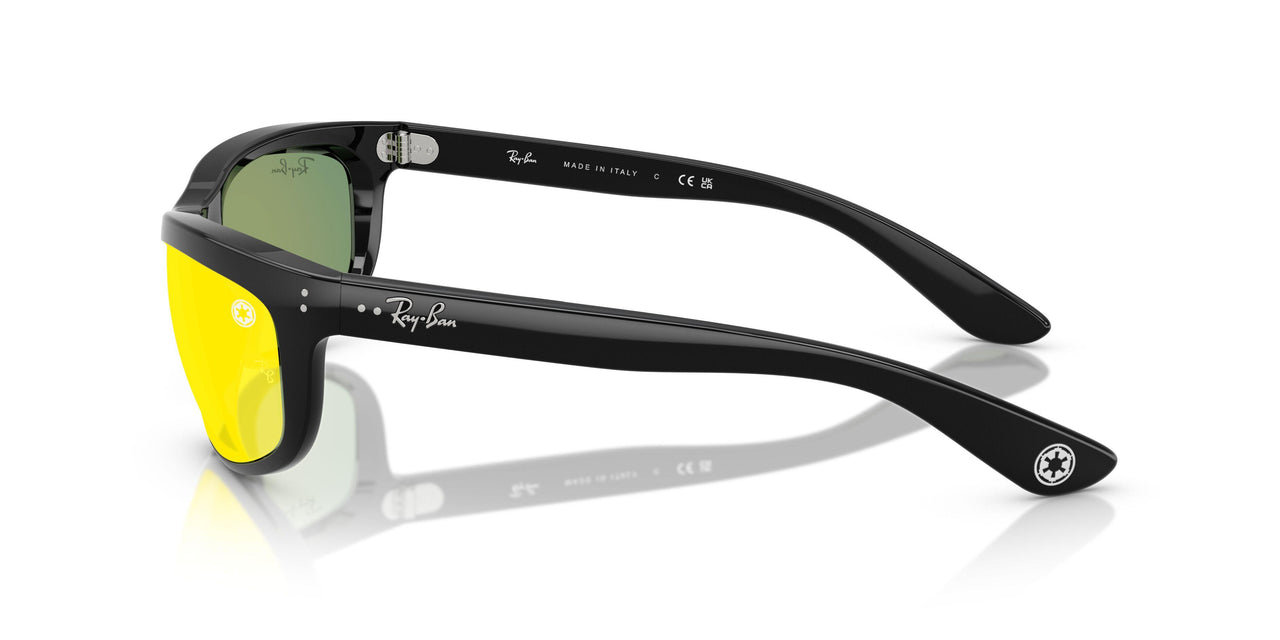 68711D - Black - Grey Mirror Red