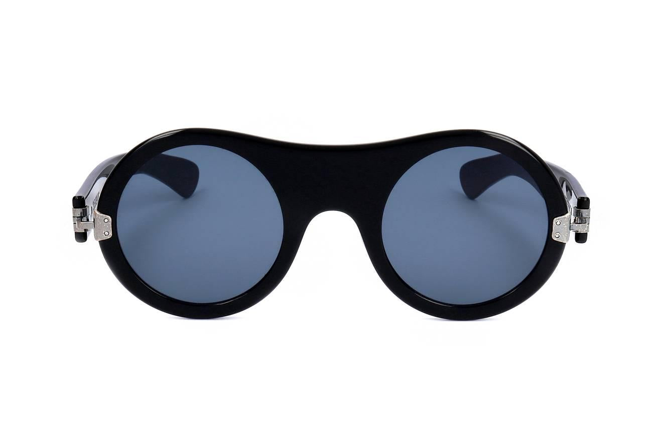 Calvin Klein CKNYC1876SR Black / BLUE Lens Sunglasses