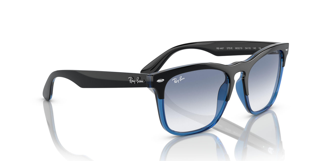 663219 - Black - Clear Gradient Light Blue