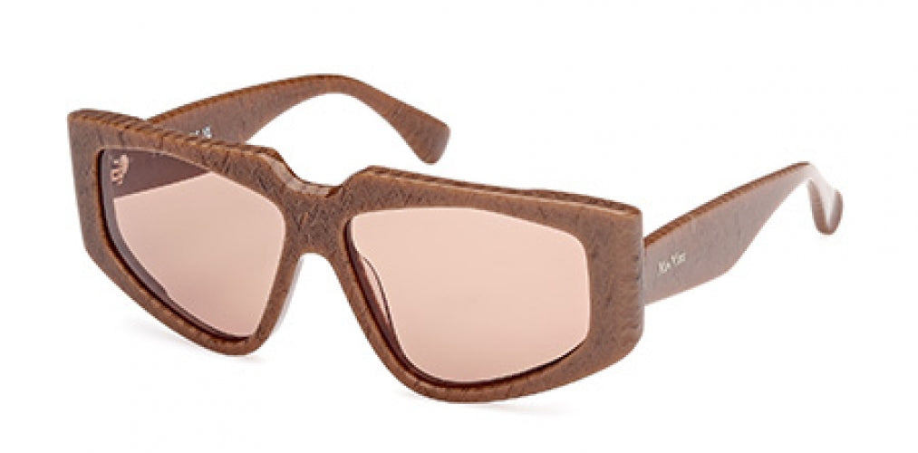 Max Mara Glimpse6 MM0125 Green Sunglasses Max Mara GLIMPSE6 MM0125 98N Sunglasses Green Geometric  main image 4