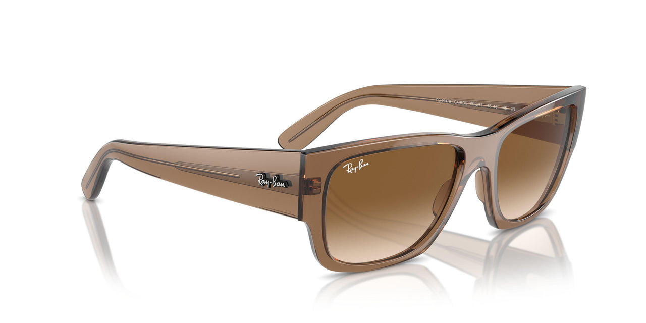 664051 - Beige - Clear & Brown