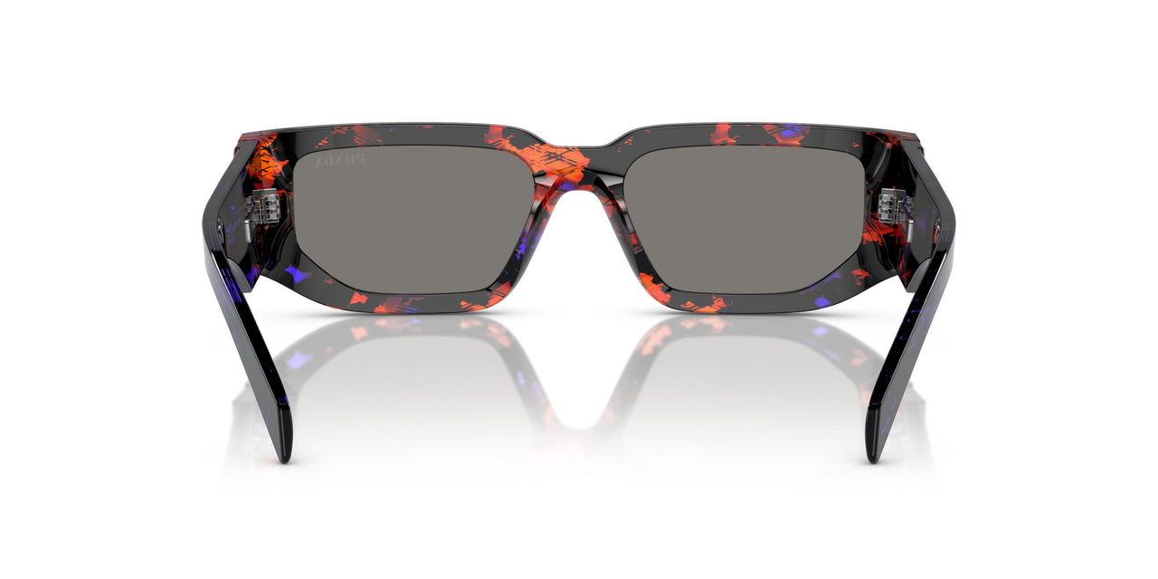 06V40E - Orange - Dark Grey Mirror Blue/red