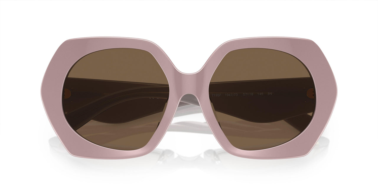 194773 - Pink - Solid Dark Brown