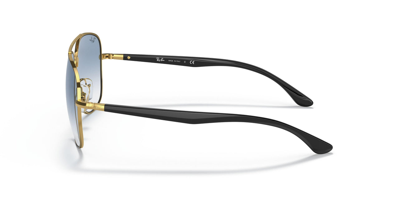 90003F - Black - Clear Gradient Blue