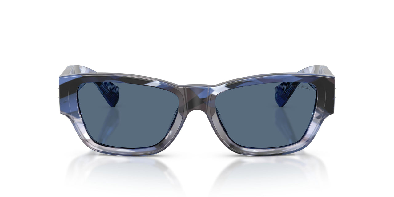 846380 - Geometric Navy Havana - Dark Blue