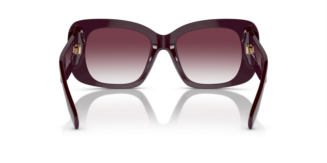 39798H - Red - Clear Gradient Dark Violet