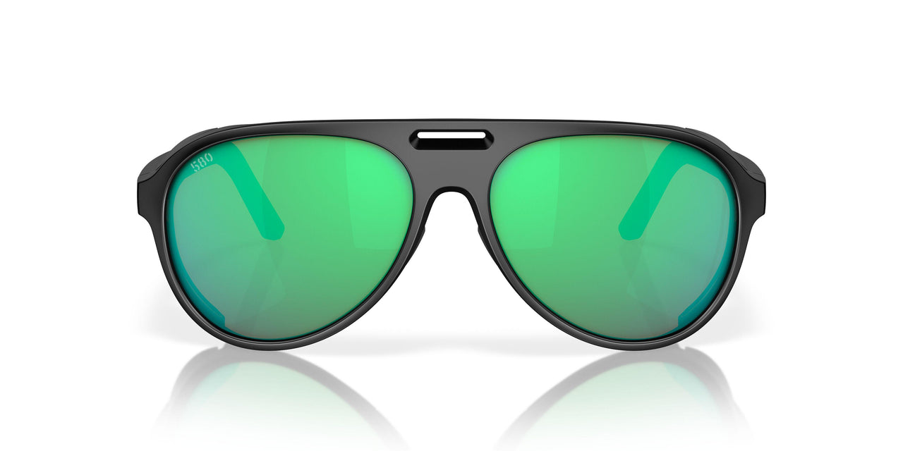 911702 - Black - Green Mirror