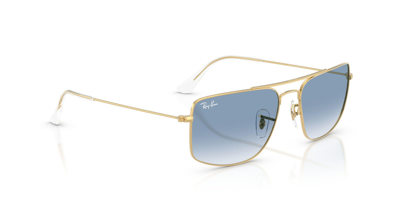 001/3F - Gold - Clear Gradient Blue