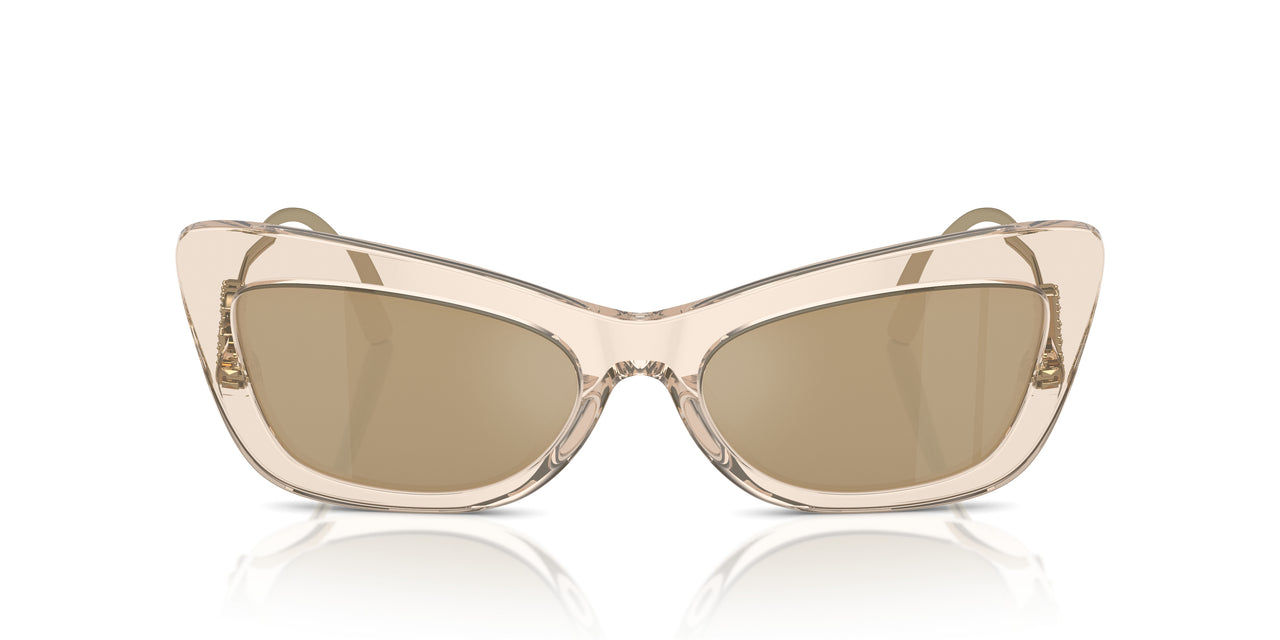 343203 - Brown - Clear Mirror Real Yellow Gold