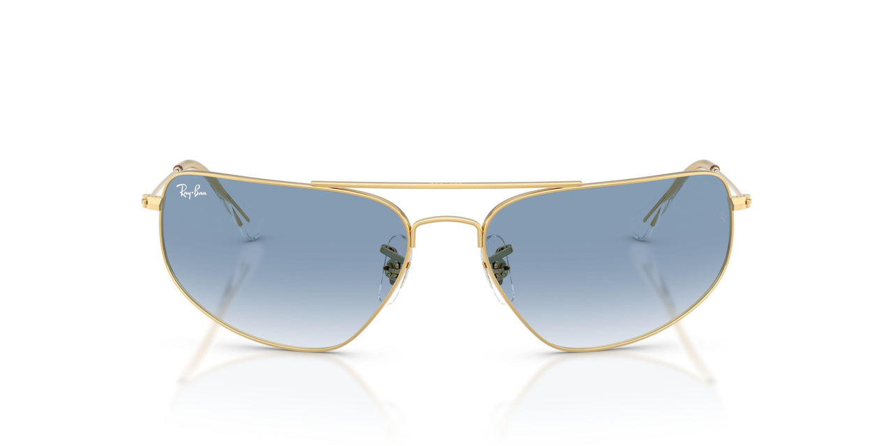001/3F - Gold - Clear Gradient Blue