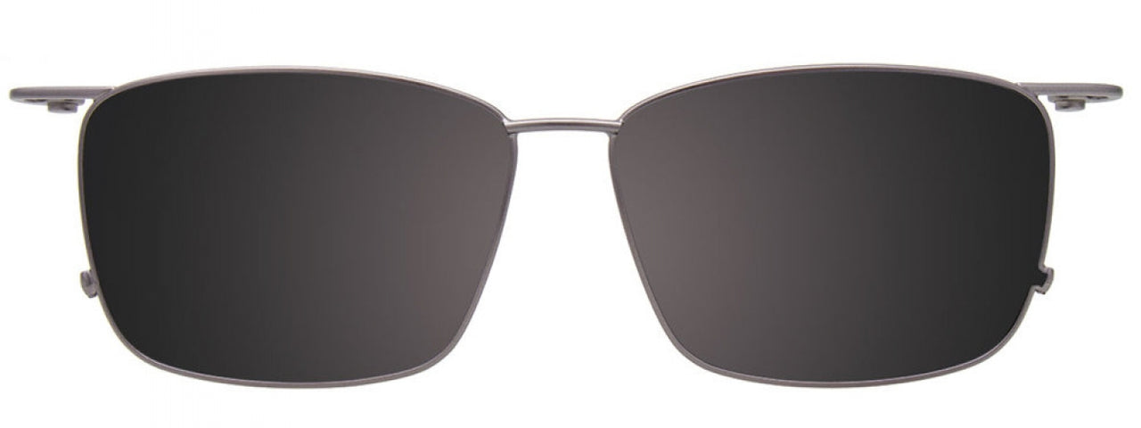 20 - Matt Grey Transparent / Grey & Steel