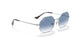 91493F - Silver - Clear Gradient Blue