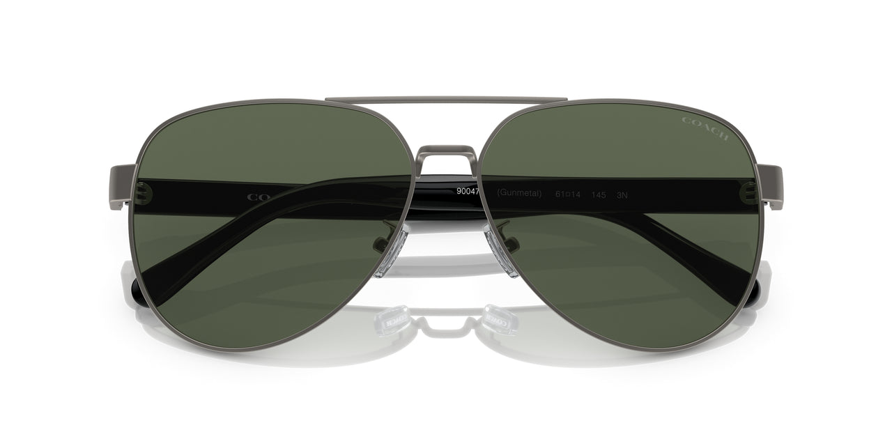 900471 - Gunmetal - Dark Green Solid