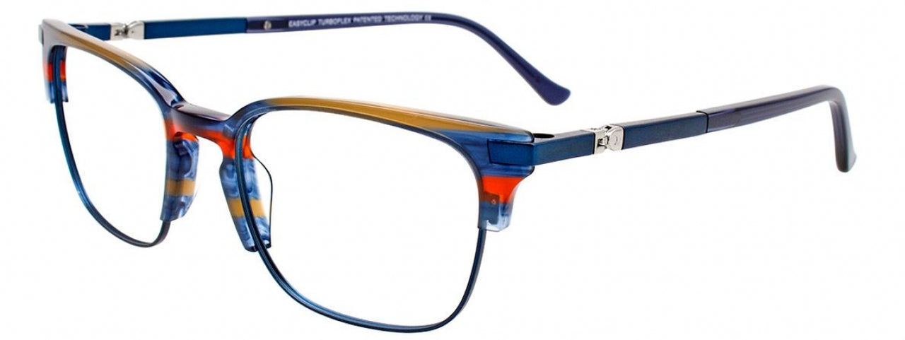 50 - Blue & Red & Brown Marbled & Matt Navy/Matt Navy