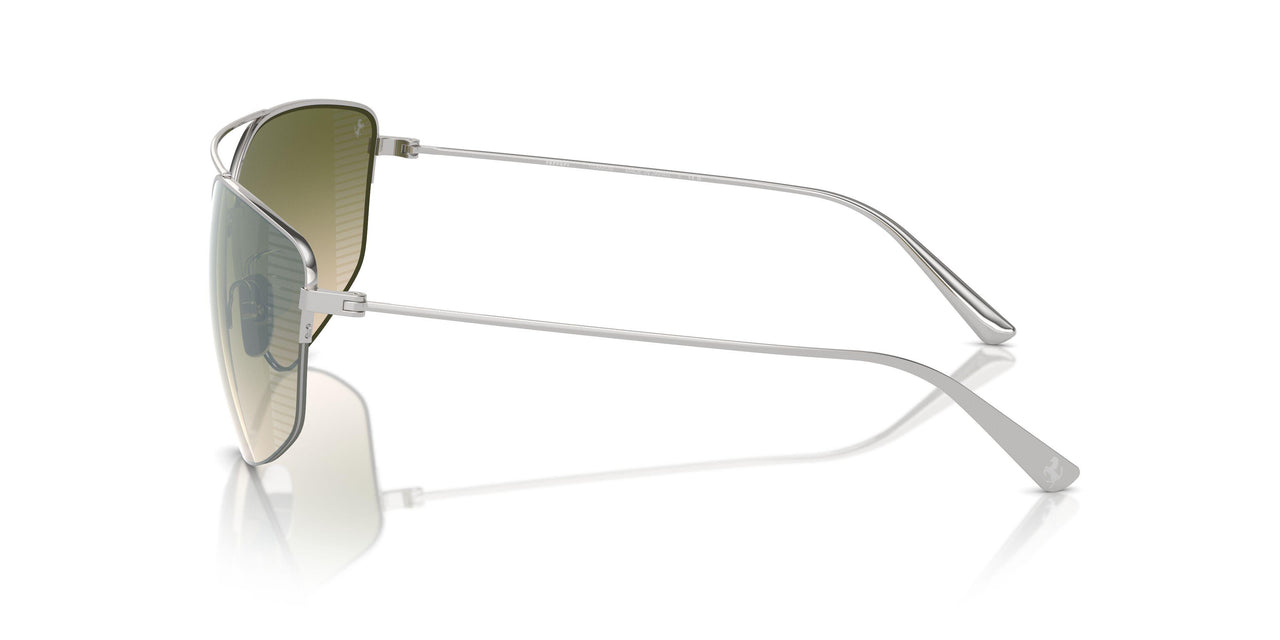 303/W0 - Silver - Gradient Green Mirror