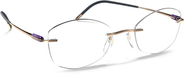 Silhouette Purist Chassis Rimless 5561 Eyeglasses
