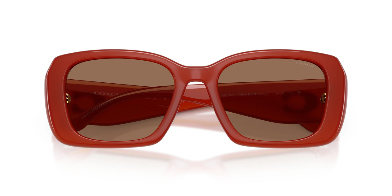 591673 - Orange - Brown Solid