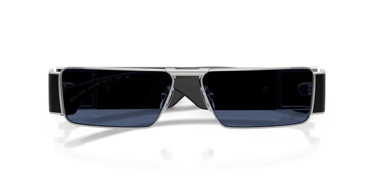 100080 - Silver - Dark Blue