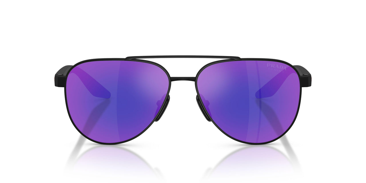 DG005U - Black - Dark Blue Mirror Violet