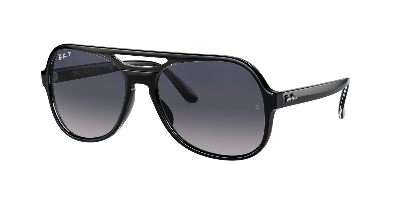 654578 - Black - Polar Blue Gradient