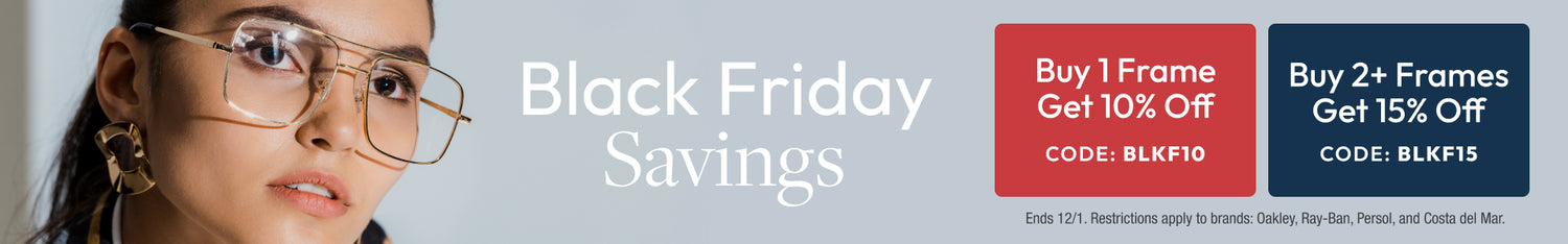 Black Friday Eyewear Sale at Designer Optics