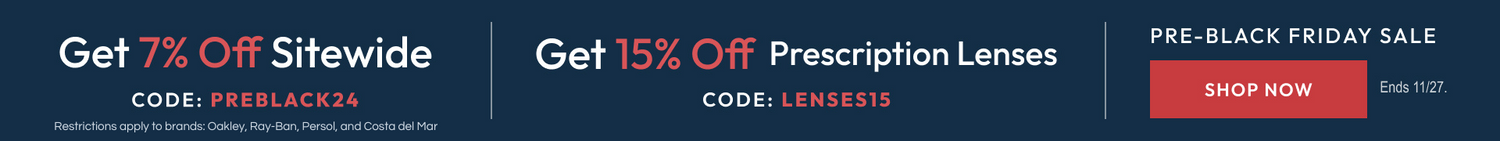 Pre-Black Friday Sale: 7% Off Sitewide