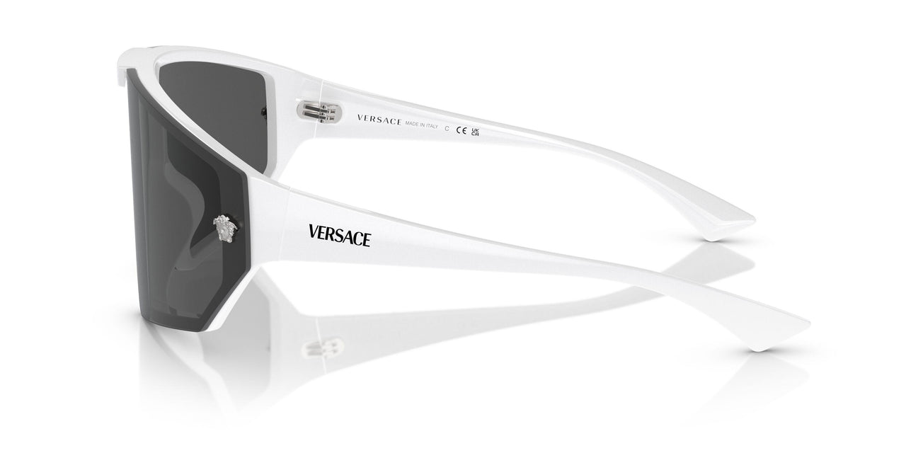 314/87 - White - Dark Grey/mirror Silver