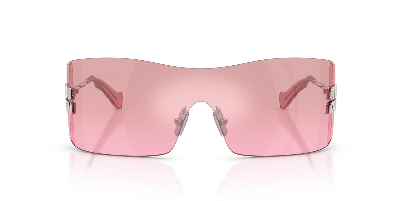 1BC70Y - Silver - Pink Mirror Silver Gradient