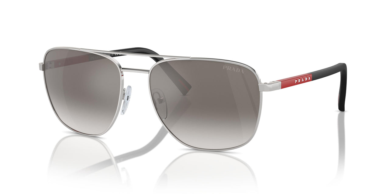 1BC02M - Silver - Gradient Grey Mirror Silver