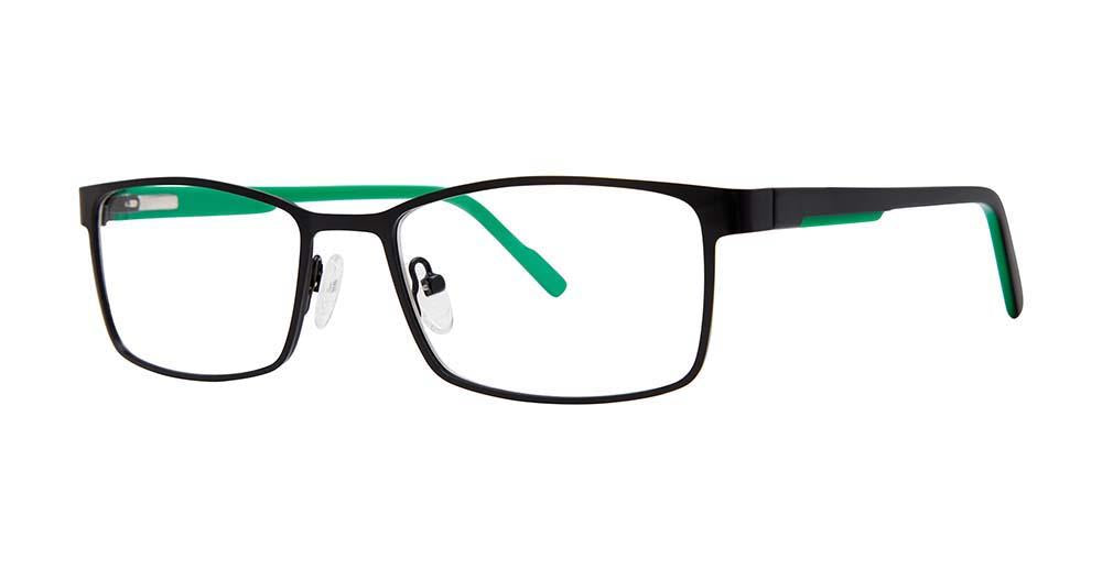 MTTBLCKGRN - Matte Black/Green
